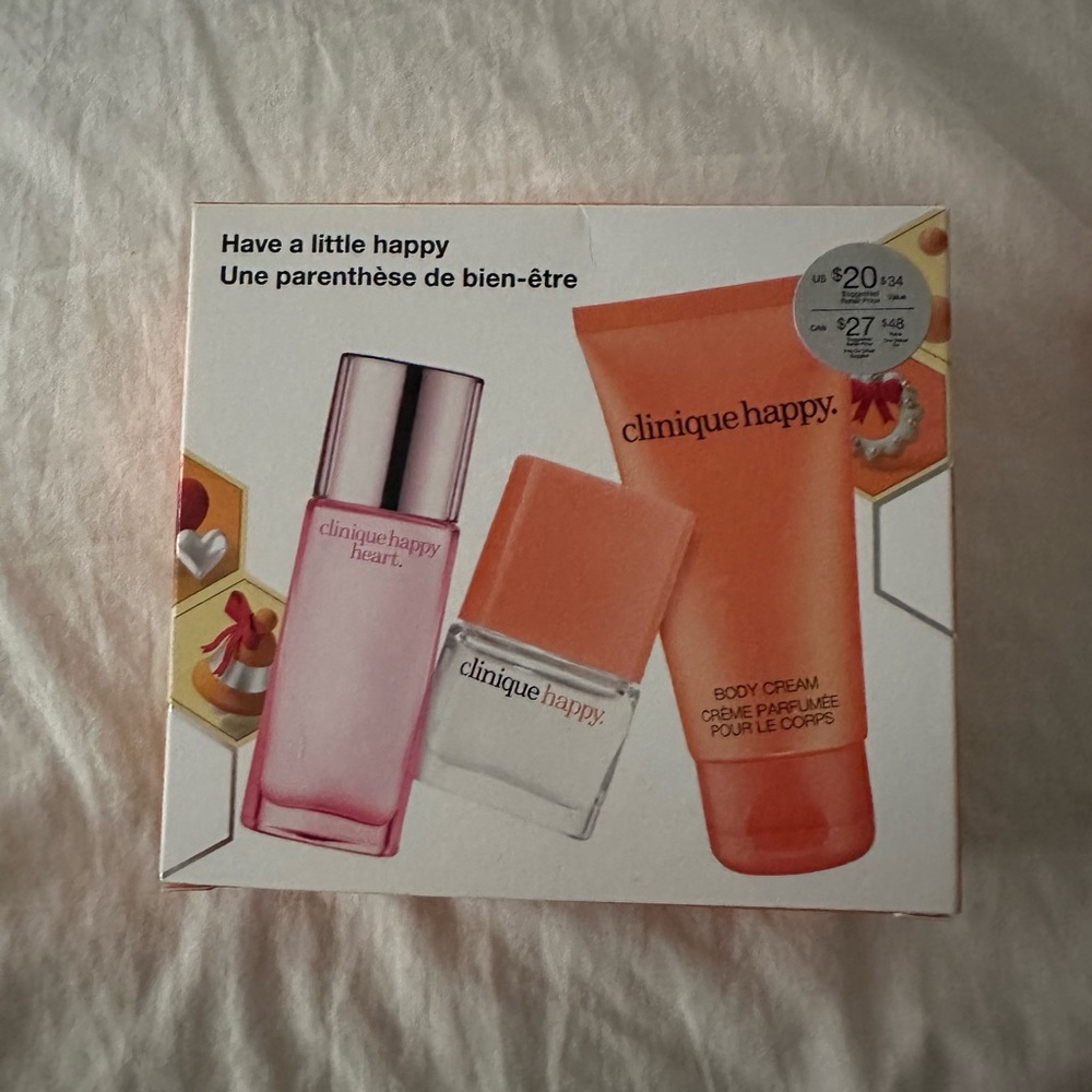 New Clinique happy set